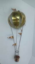 Brass And Copper Hot Air Balloon Sculpture picture