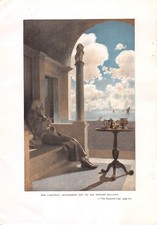 original 1901 Maxfield Parrish Frontispiece 