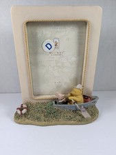 Vintage Michel & Company Classic Pooh & Piglet Resin Picture Frame 4x6 Nautical picture