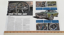 1968 - 1969 - 1970 AMC AMX  ORIGINAL 2007 ARTICLE picture