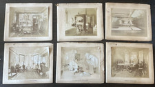 Antique Photo LOT Chicago IL Hospital Operating Room Creepy Surgery Damaged picture