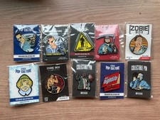 ZOBIE FRIGHT ARTIST EDITION ENAMEL PIN LOT Of 10. RARE picture