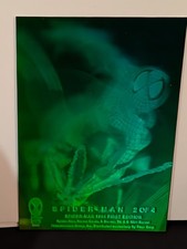 Spider-Man 2 OF 4 Green Hologram First Edition 1994 Fleer Marvel Universe picture