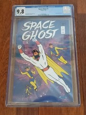 Comico Space Ghost #1 CGC 9.8 White Pgs Evanier Steve Rude HANNA BARBERA 1987 picture