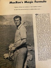 Gordon MacRae, Full Page Vintage Pinup picture