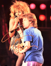 TINA TURNER  Signed 8x10
