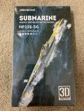 Piececool Submarine HP156-SG #156 Metal Model Kit picture