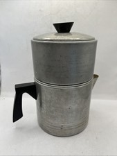 Chilton Ware Dripolator Coffee Brewer Dripper Aluminum Made in Italy picture