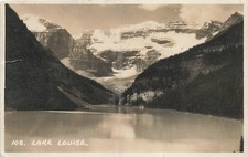 Postcard Canada: RPPC Lake Louise, Banff, Alberta Posted 1933 picture