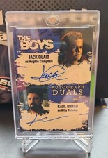 2025 Skybox The Boys: Season 1 & 2 Duals Billy Butcher Hughie Campbell Auto picture