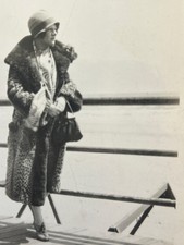 1927 Artistic Flapper Boardwalk Atlantic City 1920s Photo picture