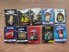 ZOBIE FRIGHT ARTIST EDITION ENAMEL PIN LOT Of 10. RARE picture