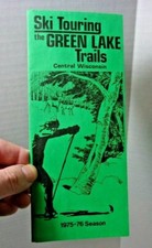 1970's Ski Touring the Green Lake Trails Central Wisconsin vintage skiing  picture
