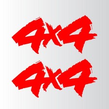 4X4 OFFROAD Style Truck SET OF 2 Decal Stickers 12