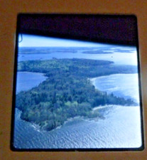 Vintage 1973 Stereo Slide Aerial Randal Point 3D View Kodachrome Transparency picture