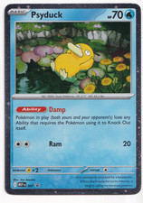 Pokemon TCG Psyduck 007 Promo MEP Mega Evolution English Holo Cosmo Card 2025 picture