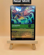Chernabog - Unnatural Force - 77/204 - Super Rare Cold Foil - Winterspell - NM picture