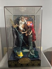 Disney Store Fairytale Series Ariel & King Triton LE Doll Set Exclusive 2019 picture