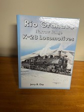 Rio Grande narrow gauge k-28 locomotive book picture