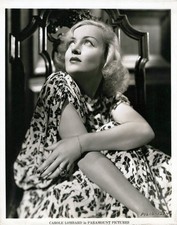 HOLLYWOOD CAROLE LOMBARD STYLISH POSE STUNNING PORTRAIT 1930s ORIG PHOTO MA92 picture