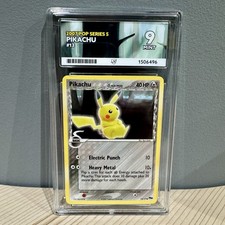 2007 Pokemon Pop Series 5 #13 Pikachu PSA ACE 9 picture
