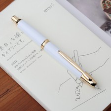 New Colour Majohn A1 Retractable Fountain Pen F Nib Metal with Clip & Converter picture