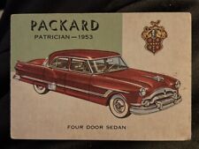 1954 Topps World on Wheels # 97 1953 Packard Patrician (EX) picture