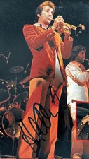 Herb Alpert ORIGINAL SIGNED AUTOGRAPH on magazine image 15x26 cm picture