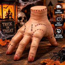 Halloween Horror Props Broken Severed Hand Toy Figurine Desktop Decor Party US picture