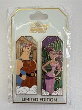 D23 DSSH Duos Hercules and Megara Disney Pin Stained Glass LE 400 picture