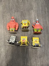 SpongeBob Mystery Mini Funko Lot Of 6 Caveman Spongegar, Patrick, Doodle Bob picture