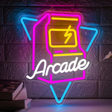 Arcade Game Neon Sign Gamer LED Neon Light for Game Room Wall Decor | USB picture