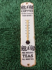 KAR-A-VAN Vintage Style Thermometer merchandise No Porcelain Coffee Shop picture