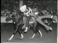 1960 Press Photo Young participants in a rodeo event - lra83797 picture