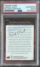 2009 Upper Deck Samuel Alito SIGNED AUTOGRAPH Supreme Court Justice PSA DNA COA picture