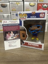 Funko Pop Raphinha #62 Signed w JSA COA Autograph Barcelona Brazil Soccer picture