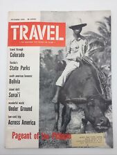 1955 October Travel Magazine CO FL State Parks Bolivia Suvai'i Philippines Sport picture