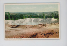 Vintage Postcard Phostint Yellowstone Unposted White Border Paint Pot #6531 picture