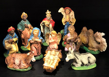 VINTAGE PLASTER NATIVITY ITALY 5