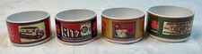 Nabisco 4 Soup Chili Mugs Bowls, Ritz, Uneeda, Oysterettes, Soda Crackers picture