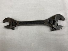 Vintage Double Ended Crescent Wrench – 6”-8” Adjustable – SHIPS FREE picture