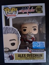 Funko Pop Alex Ovechkin #98 Capitals NHL  Exclusive Hockey Vinyl Soft Protector  picture