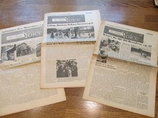 Vintage 1960s Greenwich VILLAGE VOICE Newspaper Lot Politics Art Music Theater j picture