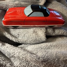 Vintage 80s Porsche Speedster tin pencil case picture