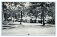 Allenwood Motel & Restaurant Louisville GA Postcard Advertising Photo picture