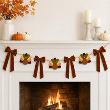 Thanksgiving Turkey Bow Garlands picture