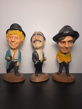 1973 ORIGINAL VINTAGE ESCO CHALKWARE STATUE MARX BROTHERS CHICO HARPO GROUCHO picture