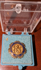 Vintage Antique LDS Church Mormon Relief Society RS Lapel Pin Circa 1940 Marked picture