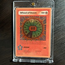 Wheel of Doom 2025 Joyride Extremely Rare Collectible Card Ryan Trahan picture