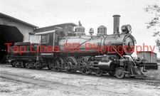 Wadley Southern #53 4-6-0 Wadley GA 5-9-1950  Baldwin #23771  New 8x10 Photo picture